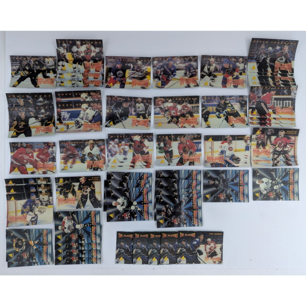 Vintage 1996 Pinnacle 3D Card McDonalds NHL McDonald's Not a Full Set